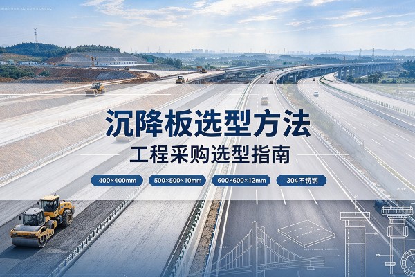 衡水沉降板选择方法