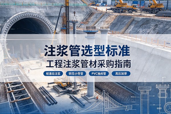 衡水注浆管选型标准