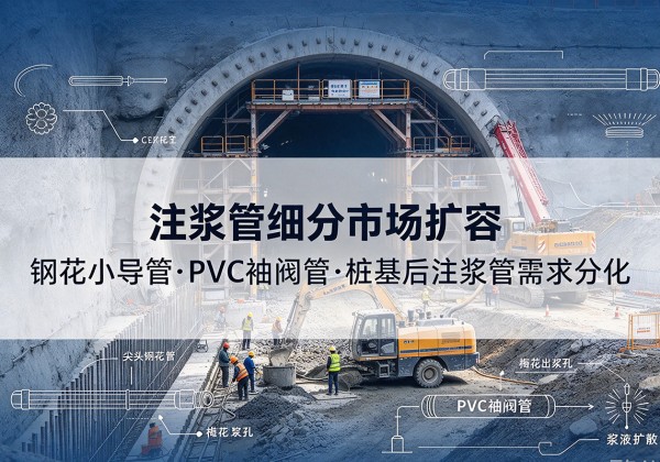衡水注浆管细分市场扩容，隧道钢花小导管、PVC 袖阀管、桩基后注浆管需求分化