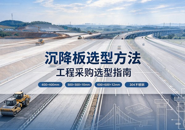 衡水沉降板选择方法