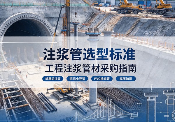 衡水注浆管选型标准